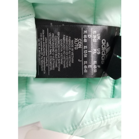 Adidas Logo Puffer Jacket CYBER MONDAY SALE! NEW - Picture 5 of 6